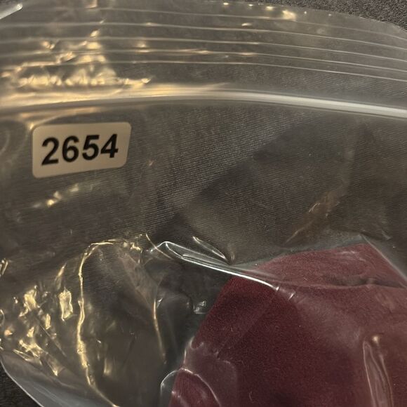 Design History pleaded front sleeveless dark cherry detail neck blouse size XL - Picture 7 of 7